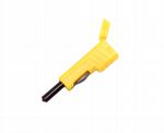 109196 Wtyk banan bezp. 4mm do poł. wież. SLS 200-Y 30A