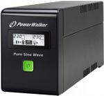 116436 Zasilacz UPS LINE-INT. VI 600VA sinus LCD PowerWalker