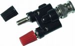 602000 Adapter wtyk BNC - 2x gniazdo 4mm AD 2159