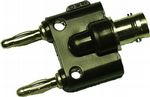 602001 Adapter gniazdo BNC - 2x wtyk 4mm AD 2156