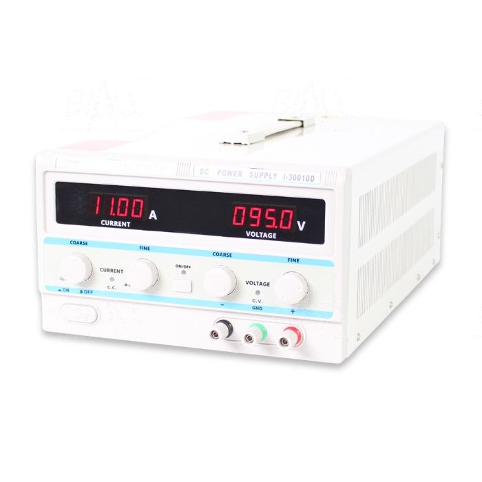 Zdjęcie produktu: Zasilacz lab. wysokonapięciowy I-30010D DC 300V/10A LED PowerLab
