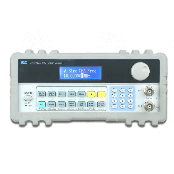 Zdjęcie produktu: MPF3060A+W Generator funkcyjny DDS 60MHz, 180MSa/s, wyjście mocy