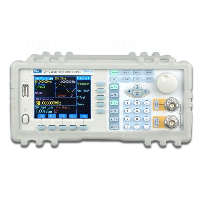 Zdjęcie produktu: MPF3040B+W Generator funkcyjny DDS 40MHz, 180MSa/s, TFT 3.5", wyjście mocy