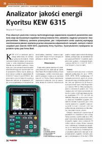 Analizator jakoci energii Kyoritsu KEW 6315